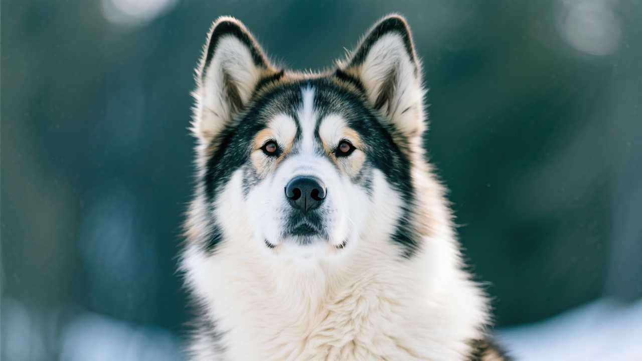 格陵兰犬 主视图
